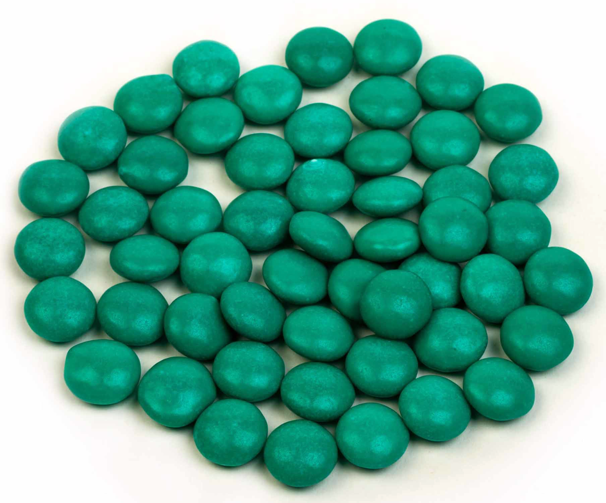 Mini confetti's (emerald glanzend)